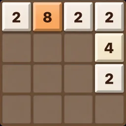숫자 타일과 이동 결과가 한눈에 보이는 판 2048 썸네일